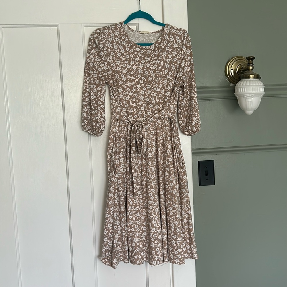 Soft midi dress